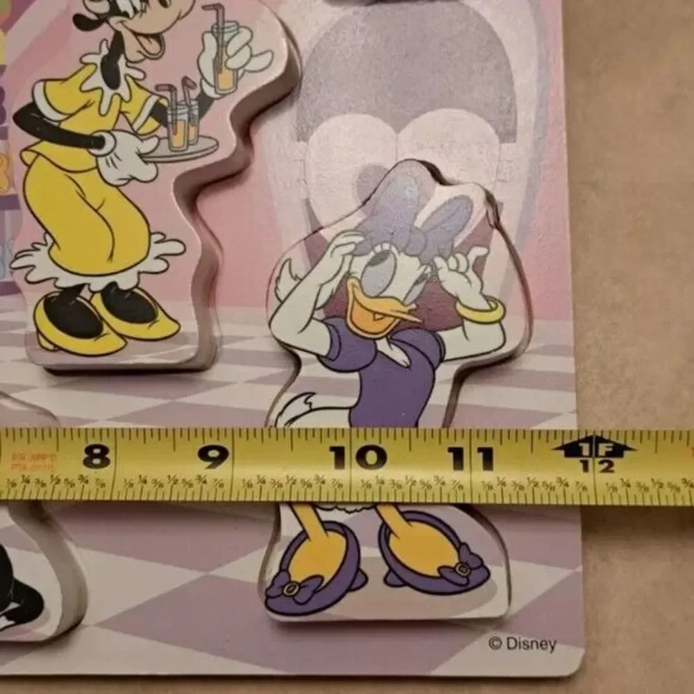 Melissa & Doug Disney Minnie Mouse and Friends Wooden Chunky Puzzle (8 pcs)